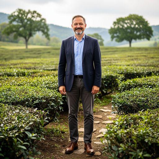 Zelené lístky čaju a voňavé kvety v blízkosti